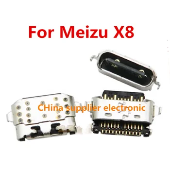 10шт-100шт Разъем Для Зарядки Контакт Зарядного Устройства Usb Док-порт Разъем Тип C Для Meizu Meilan M852Q X8 Lenovo L78012 Z5 L78011 0