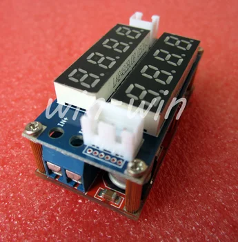 2 5A регулируемый дисплей CC/CV понижающий модуль зарядки светодиодная панель вольтметр diy kit аксессуары для электроники совместимая плата diy