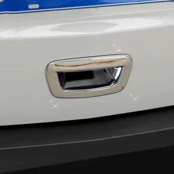 2016 2017 2018 ABS Хромированная Задняя дверь автомобиля Задняя Ручка Крышка чаши Отделка Аксессуары для укладки Оболочки для Buick Encore Opel Mokka