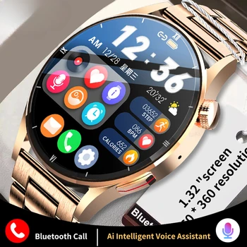 2023 Новые смарт-часы с Bluetooth-вызовом, мужские часы для физического здоровья, женские смарт-часы с инфракрасным контролем температуры тела, кислорода в крови, умные часы