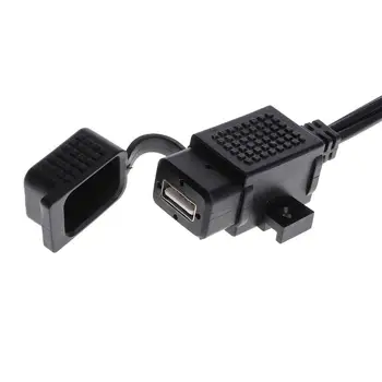 3,1-Амперное водонепроницаемое мотоциклетное USB-зарядное устройство SAE-USB-адаптер для телефонов