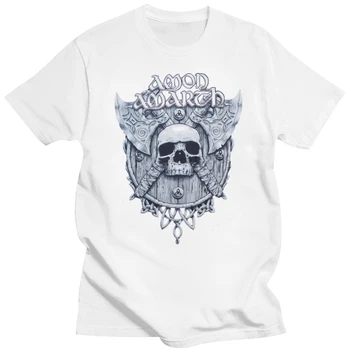 AMON AMARTH - Лицензионная футболка с СЕРЫМ ЧЕРЕПОМ - Новые размеры S, M, L, XL