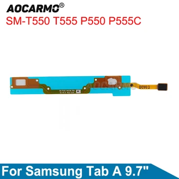 Aocarmo Home Return Sensing Key Кнопка Возврата Сенсорного Гибкого Кабеля Запасные Части Для Samsung Galaxy Tab A 9,7 