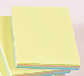 BAOKE TZ2010 Блокнот для заметок Sticky Note 4 цвета Универсальных блокнотов для заметок Желтый Розовый Синий Зеленый Канцелярские принадлежности для офиса и школы