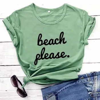 Beach Please 2020 Новое Поступление, Забавная футболка, рубашка для отдыха, Рубашки для путешествий, Пляжные Рубашки, Рубашка для Отдыха, Тропические Рубашки