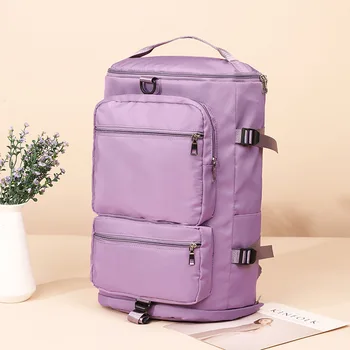 IKE MARTI, женский дорожный рюкзак большой емкости, женские сумки для йоги на выходные, сумки на молнии, многофункциональная сумка через плечо