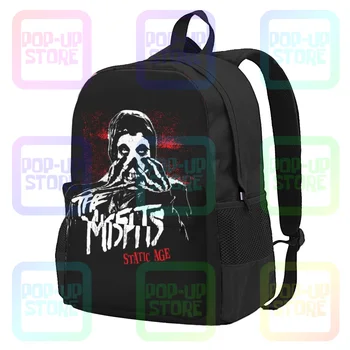 Misfits Static Age Crimson Ghost Хардкор-Панк Гленн Данциг Самайн Дойл Рюкзак большой емкости Креативная сумка для спортзала