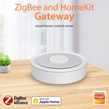 NEO Tuya Zigbee И Homekit Smart Gateway Mesh Проводной КОНЦЕНТРАТОР Для Alexa Google Home SmartLife ZigBee Multi-mode Smart Gateway