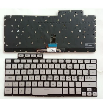 PO Клавиатура для ноутбука ASUS ROG Zephyrus G14 GA401 GA401U GA401M GA401M GA401I V244 61B2 С подсветкой