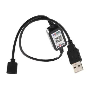RGB для светодиодной ленты Light Mini DC 5-24 В, приложение для телефона, совместимый с Bluetooth USB-кабель, контроллер для светодиодной ленты Light