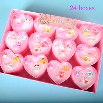 Sanrio Mini Love Box Кольцо Ушастая Собака Кролик Куломи Декоративное Кольцо Дети Играют Дома Отправляют Подарки Друзьям Аксессуары Для Девочек