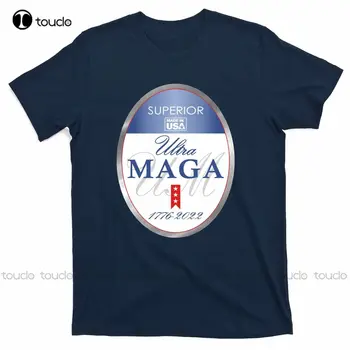 Ultra Maga Superior 1776 2022, Пародия на Трампа 2024, Футболка против Байдена, Белая женская Рубашка Мода Творческий Досуг Забавные Футболки