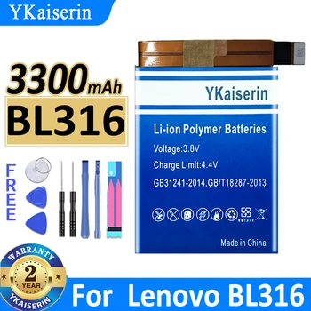 YKaiserin Аккумулятор для Игрового телефона Lenovo Saver 2PRO 2 PRO L70081 The Deliverer Esports Phone BL 316 Батарея BL 318