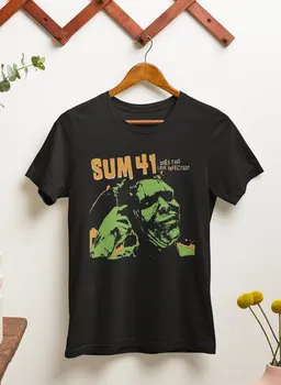 Альбом Sum 41 T-shirt Punk Music Shirt Order in Decline
