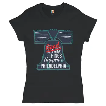 В Филадельфии случаются хорошие вещи, футболка для президентских дебатов, женская футболка