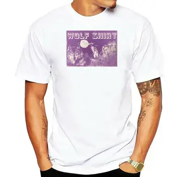 Волчья рубашка графическая футболка хипстер ироничный хипстер графическая футболка ироничная футболка без резьбы проекторный экранный принт юморной подарок