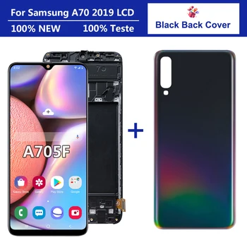 Высококачественный Дисплей Для Samsung A70 2019 A705 A705F A705DS ЖК-дисплей С Сенсорным Экраном и Цифровым Преобразователем В Сборе Для Samsung A 70 lcd