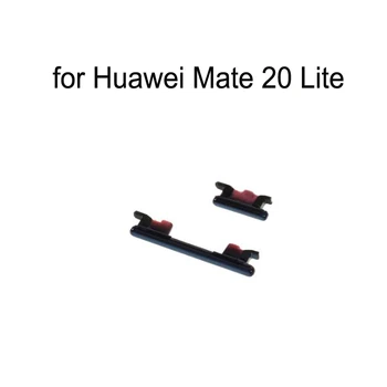 Для Huawei Mate 20 Lite Оригинальная Рамка Корпуса Телефона Новая Боковая Клавиша Включения Выключения Кнопка Регулировки Громкости Ремонтная Деталь Черный Синий Золотой