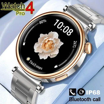 Для Watch GT4 Новые Модные Женские Умные Часы AMOLED 360*360 HD IP68 Водонепроницаемые Спортивные Часы Bluetooth Call Heart Rate Smartwatch