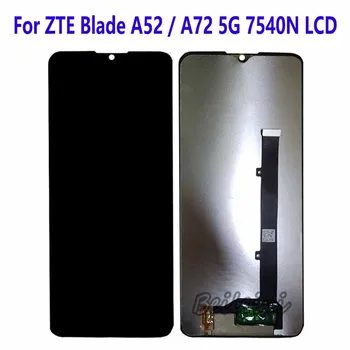 Для ZTE Blade A72 5G 7540N Voyage 30 ЖК-дисплей С Сенсорным Экраном Дигитайзер В Сборе Для ZTE Blade A52 ЖК-рамка