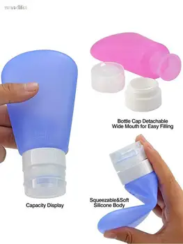 Дорожные принадлежности Vanzlife новая силиконовая упаковка, креативная упаковка, портативная бутылка для геля для душа и шампуня
