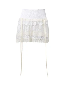 Женская юбка миди с винтажным цветочным принтом и высокой талией, ретро-трапециевидная плиссированная юбка-качели, летняя уличная одежда Fairycore