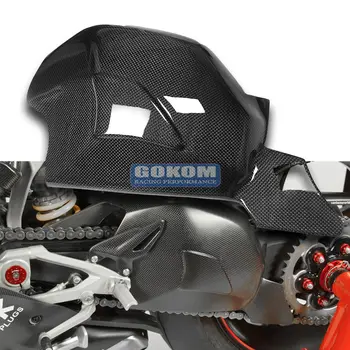 Запчасти для гоночных мотоциклов Gokom Чехол-маятник из углеродного волокна для Ducati Panigale V4 2018-2023