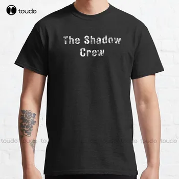 Классическая футболка The Shadow Crew, высококачественные Милые Элегантные Милые хлопковые футболки с милым рисунком Каваи, подарок на заказ, Новинка