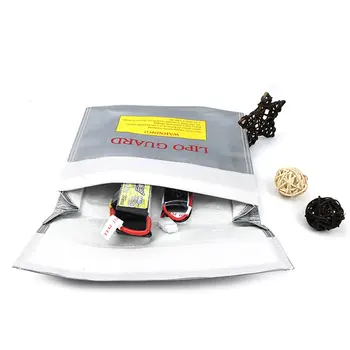 Композитный Аккумуляторный отсек Портативный Большой емкости Прочный RC Li-Po Аккумуляторный отсек для хранения Огнестойкая сумка для хранения Чехол Safe Guard Зарядный отсек
