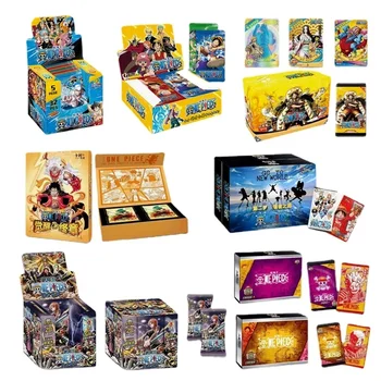 Коробка коллекционных карточек One Piece Booster Pack Аниме Луффи Зоро Нами Чоппер TCG Игровые карточки