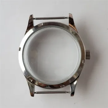 Корпус часов из нержавеющей стали для ETA6497/ 6498 ST3600 С Защитой От Царапин В виде Ракушки 42 мм