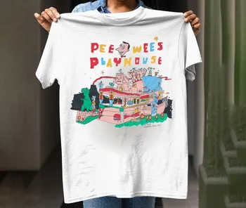 Мужская футболка Pee Wees Playhouse paul Herman, футболка S-4XL с коротким рукавом, модель eg485