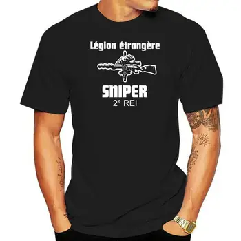 Мужская футболка Sniper Legion Etrangere 2rei 2e Regit Etranger D'infanterie, Модные Облегающие Топы Для взрослых, женские