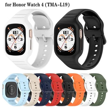 Мягкий силиконовый ремешок для Huawei Honor Watch 4, спортивный браслет для умных часов, сменный браслет для Honor Watch4, Аксессуары correa
