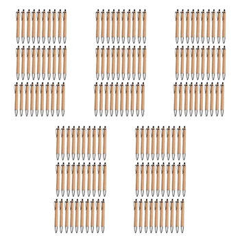 Наборы шариковых ручек Разное количество, пишущий инструмент из бамбукового дерева (150 комплектов)