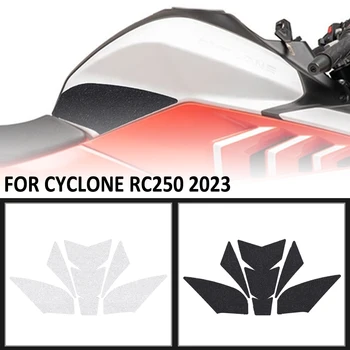 Новинка для мотоцикла Cyclone RC250 RC 250 2023, противоскользящая накладка для топливного бака, боковая рукоятка для колена, защитная наклейка, накладки для наклеек
