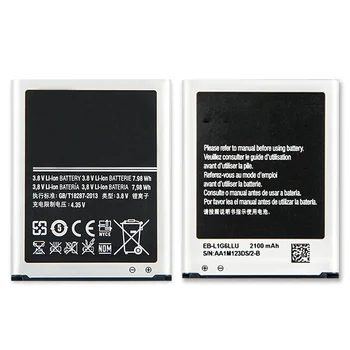 Новый аккумулятор EB L1G6LLU EB-L1G6LLU для Samsung Galaxy S3 S III 3 i9300 i9300i i9082 i9060 R530 Grand neo duos