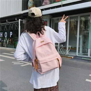 Новый рюкзак женский корейский студенческий школьный модный простой рюкзак для отдыха на открытом воздухе рюкзак для путешествий женский