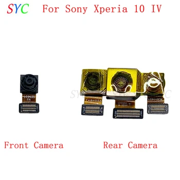 Оригинальный гибкий кабель задней камеры для Sony Xperia 10 IV, основной модуль большой маленькой камеры, Гибкие Запасные части