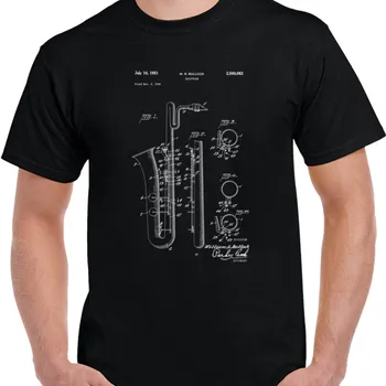 Патентованная футболка Саксофониста 1951 года