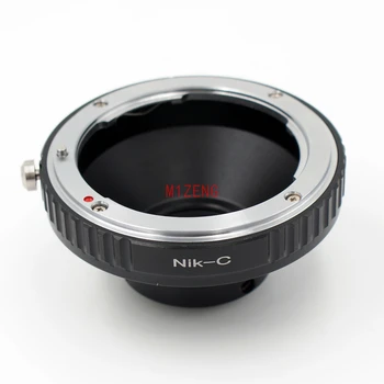Переходное кольцо NIK-C для объектива nikon с креплением af/AI/ais/d/f на c-образную 16-мм пленочную камеру видеонаблюдения cinema CINE  