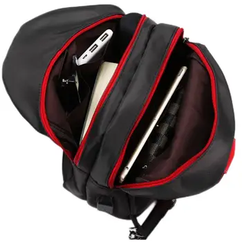 Повседневная дорожная сумка, школьный рюкзак для колледжа с USB-портом для зарядки, женская модная повседневная легкая сумка через плечо из ткани Оксфорд