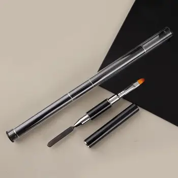 Полезная УФ-ручка для маникюра, ручка для ногтей двойного назначения, антикоррозийный изысканный инструмент для маникюра, кисточка для маникюрного салона