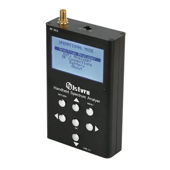 Портативный анализатор спектра с одной антенной 240 МГц-1G, генератор сигналов, анализатор радиочастотного спектра для видеопередатчика, радиотелеметрия
