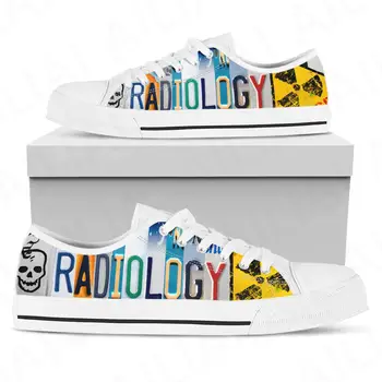 Простые штрихи Радиологическая печать с рисунком черепа Легкая уличная обувь с английским буквенным рисунком На подошве Обувь с низким берцем 0