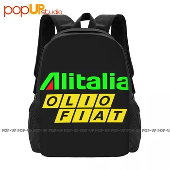 Рюкзак Alitalia Olio Fiat Rally Racing 131 Abarth Wrc Ritmo Большой емкости с горячим Художественным принтом