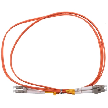 Соединительный кабель 3ШТ длиной 1 м, двухшпиндельный многомодовый оптоволоконный кабель LC-LC От LC К LC