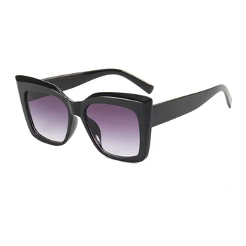 Солнцезащитные очки с бабочкой и кошачьим глазом Для женщин и мужчин Тренд Винтаж Ретро Вождение UV400 Солнцезащитные очки в большой оправе Роскошный Дизайн Женские очки
