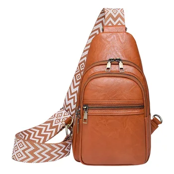 Сумки через плечо для женщин, легкая кожаная нагрудная сумка, поясные сумки, рюкзак для путешествий, походный рюкзак 0