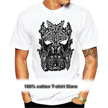 Темная похоронная мужская футболка с Бафометом, черные футболки для взрослых из 100% хлопка на заказ, короткий рукав, Дешевая хлопковая футболка для продажи, Верхняя футболка